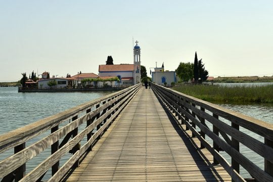 porto lagos limni vistonida